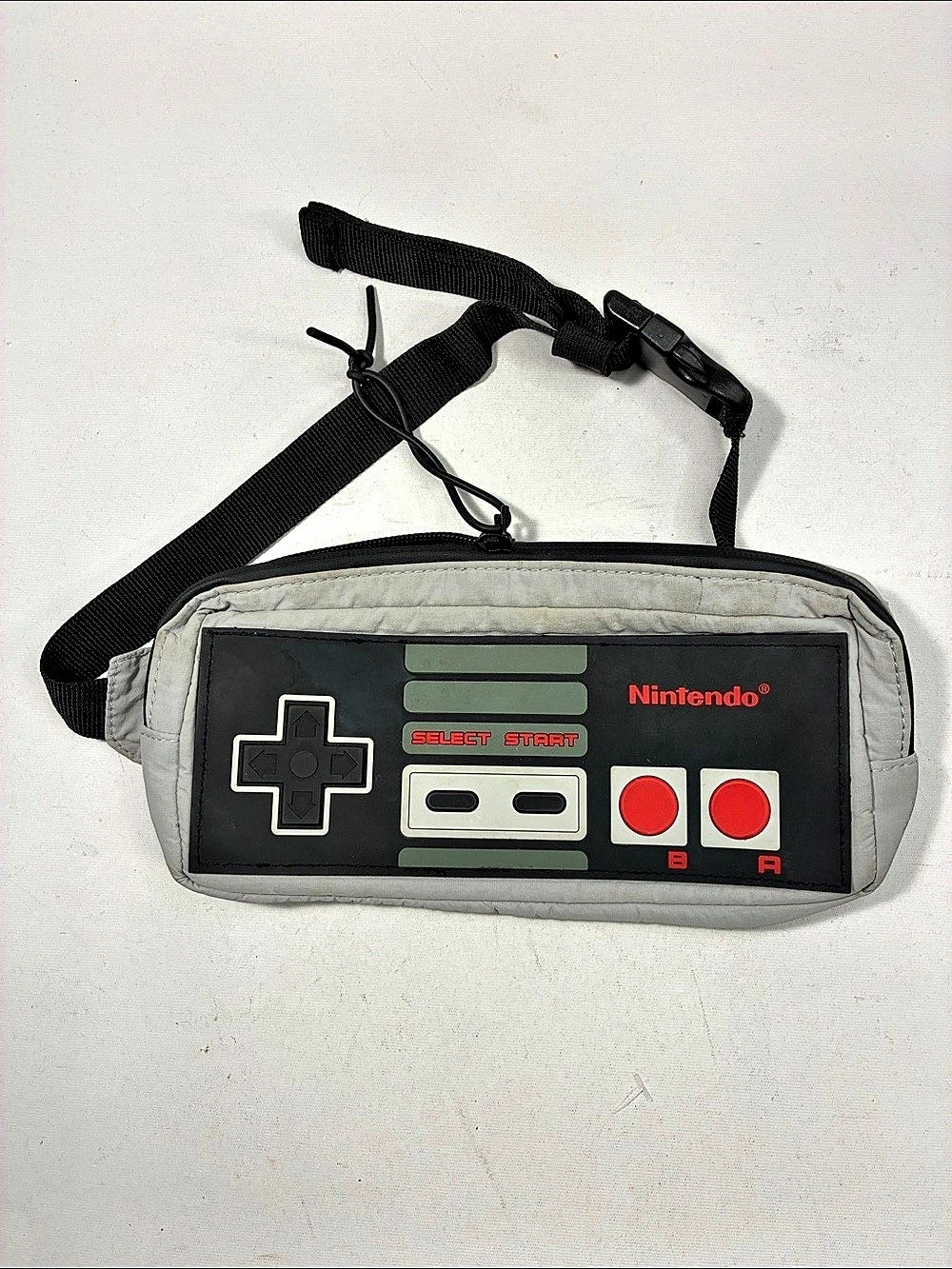 ZARA Nintendo Entertainment System controller bag Crossbody Gray & Black